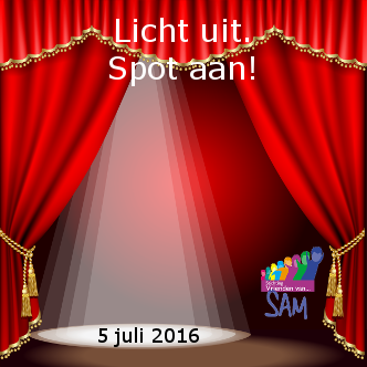 Licht uit, spot aan!